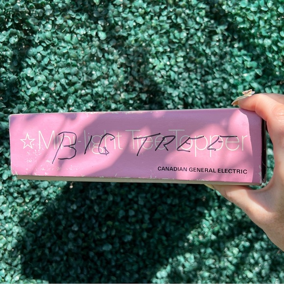 Vintage Christmas tree topper, gold light up tree topper - Picture 11 of 13